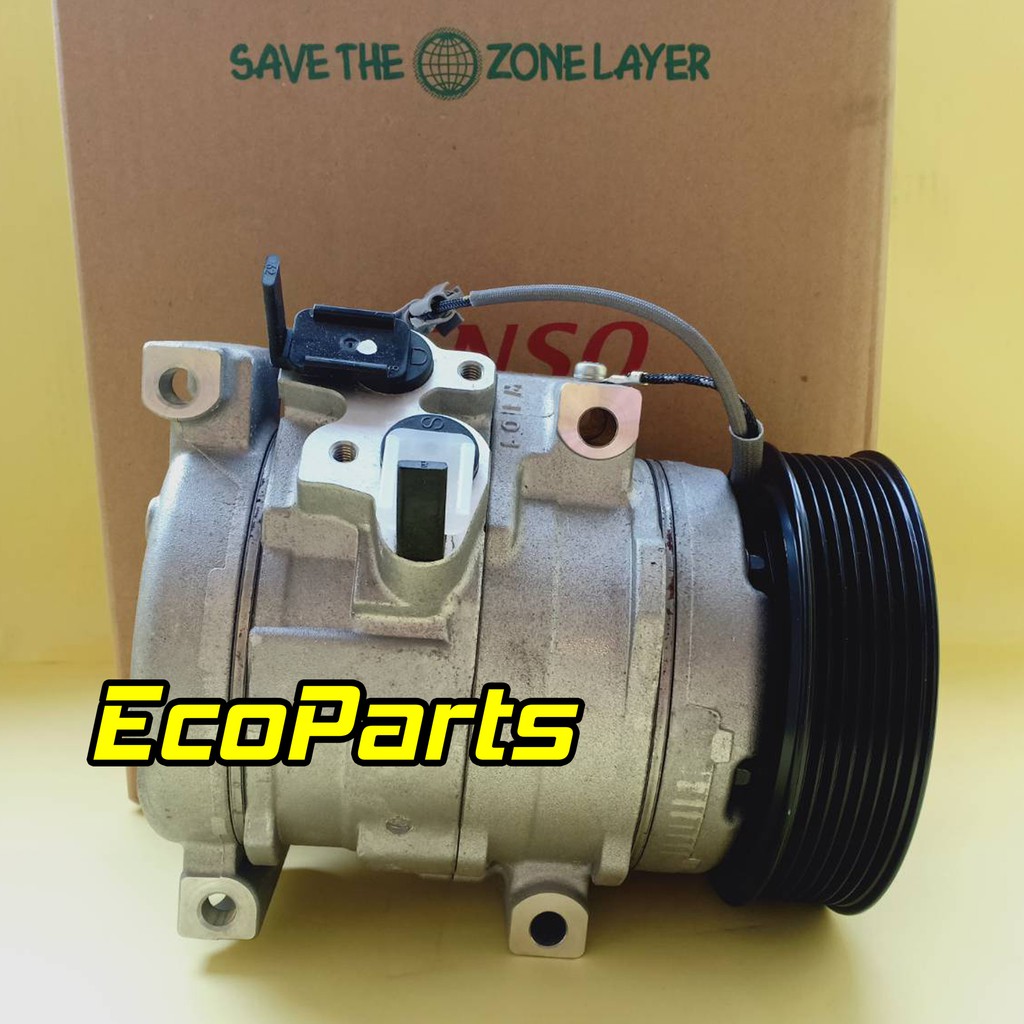 Jual Kompresor Compressor AC Innova Diesel Double Blower DENSO ASLI ...