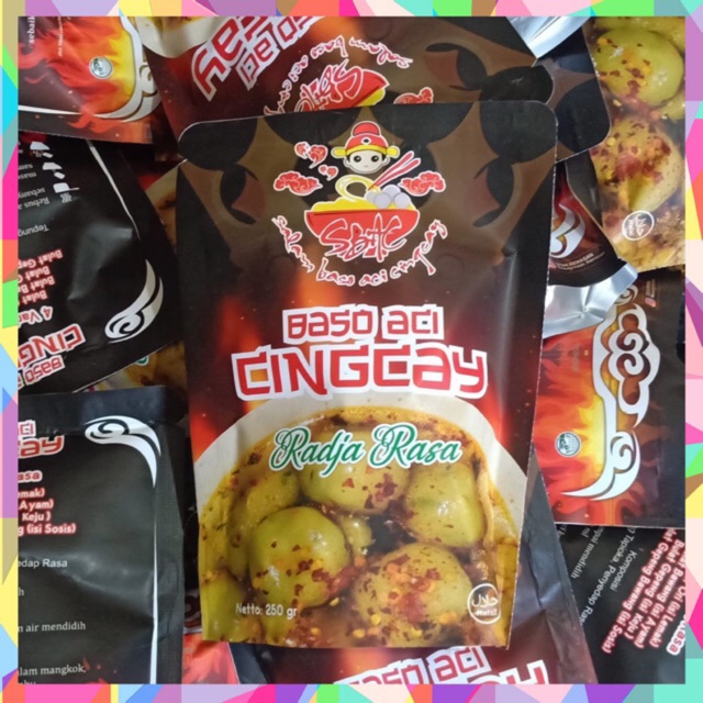 Jual Baso Aci Cingcay Radja Rasa Exp Bulan Dr Tgl Produk Shopee