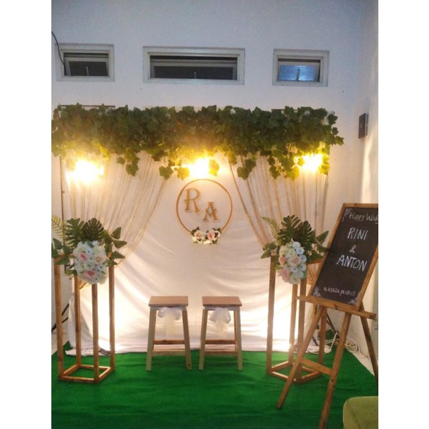 Jual Sewa Backdrop Murah Jabodetabek Lamaran Akad Photobooth Dll Shopee Indonesia