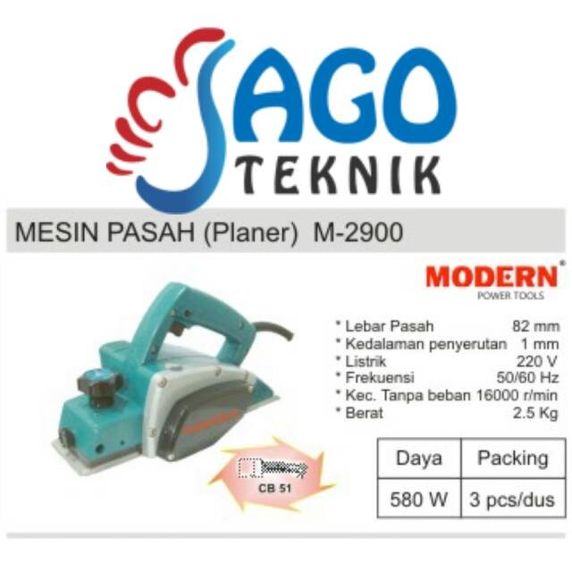 Jual Mesin Planer Ketam Serut Kayu Pasah Modern M 2900 M2900