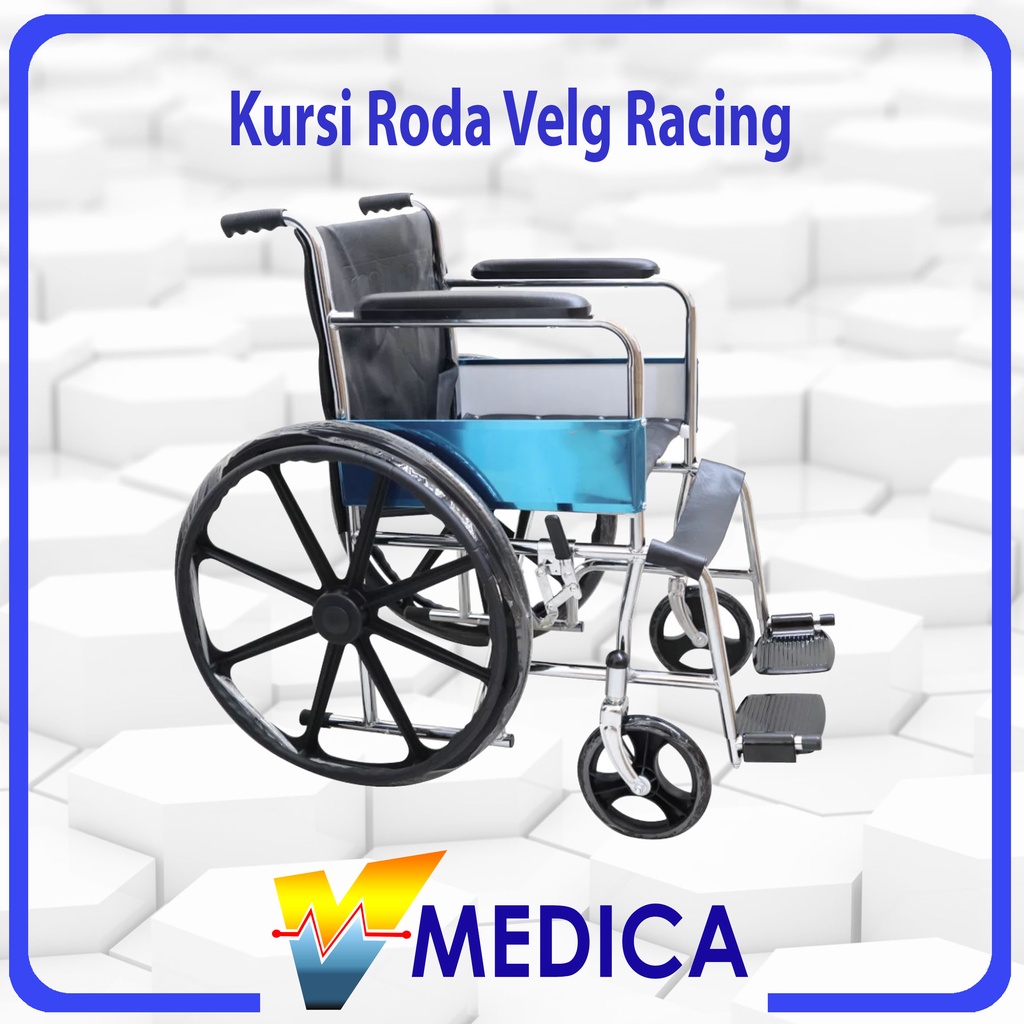 Jual (Reguler) Kursi Roda Standart Velg Racing SELLA & JUARA / Kursi ...