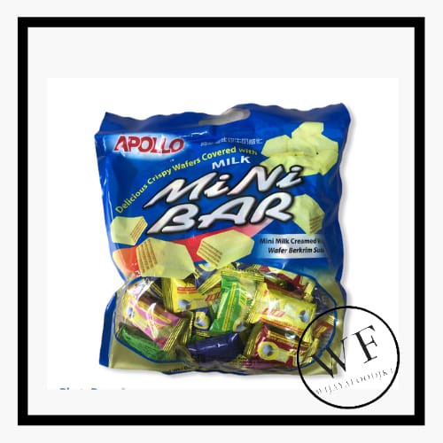 Jual Apollo mini bar milk/ Apollo mini Wafer susu / wafer berkrim susu ...