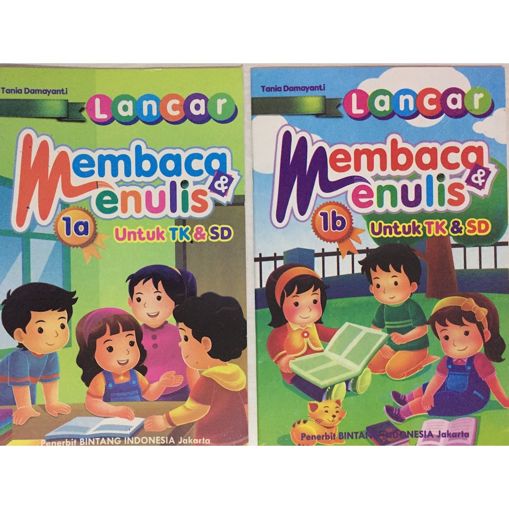 Jual Buku Anak Lancar Membaca Dan Menulis 1a 1b | Shopee Indonesia