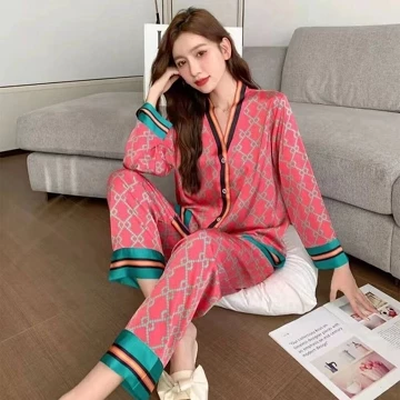 Baju Tidur Satin Premium Piyama Saten Import Premium Wanita Nyaman