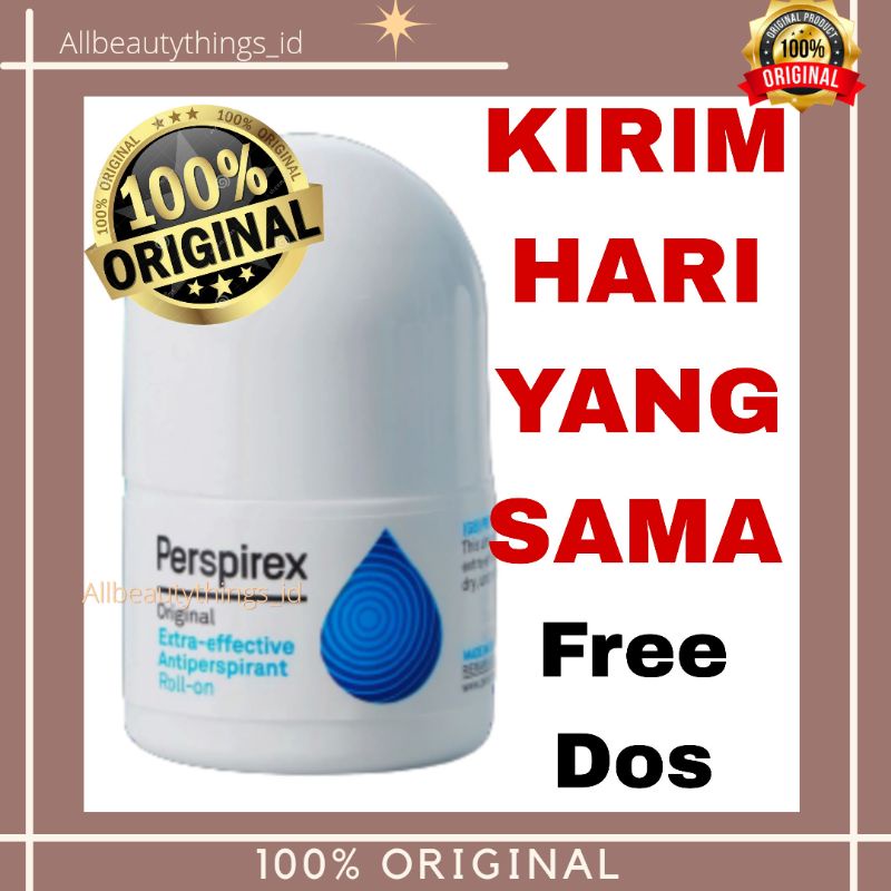 Jual Perspirex Deodorant ORIGINAL AntiPerspirant bau badan ketiak basah