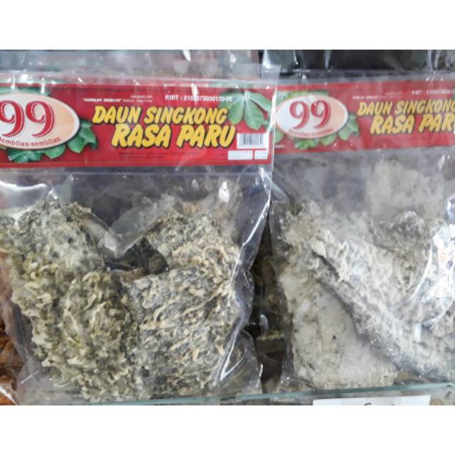 Jual Keripik Kripik Daun Singkong Rasa Paru 99 Camilan Cemilan Khas