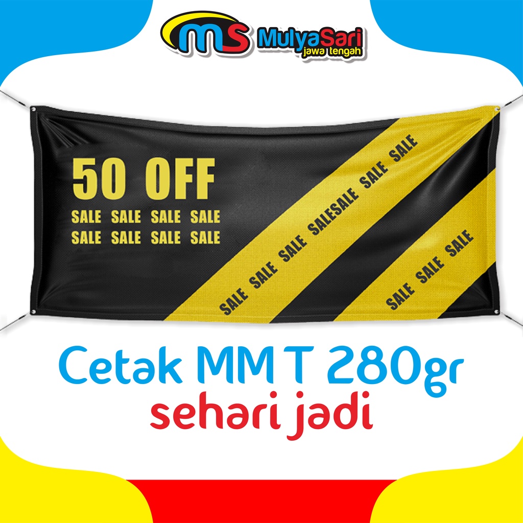 Jual Cetak Spanduk Cetak Baliho Cetak Banner Cetak MMT Flexy Gr Shopee Indonesia