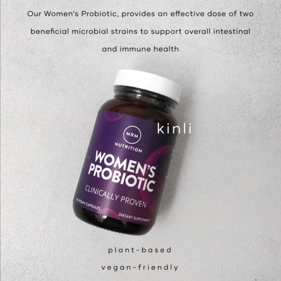 Jual Mrm Womens Probiotics 60 Vegan Capsules Probiotik Shopee Indonesia