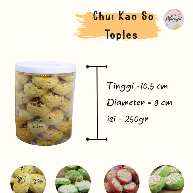 Jual CUI KAO SO // MAZAYA COOKIES KUE KERING | Shopee Indonesia