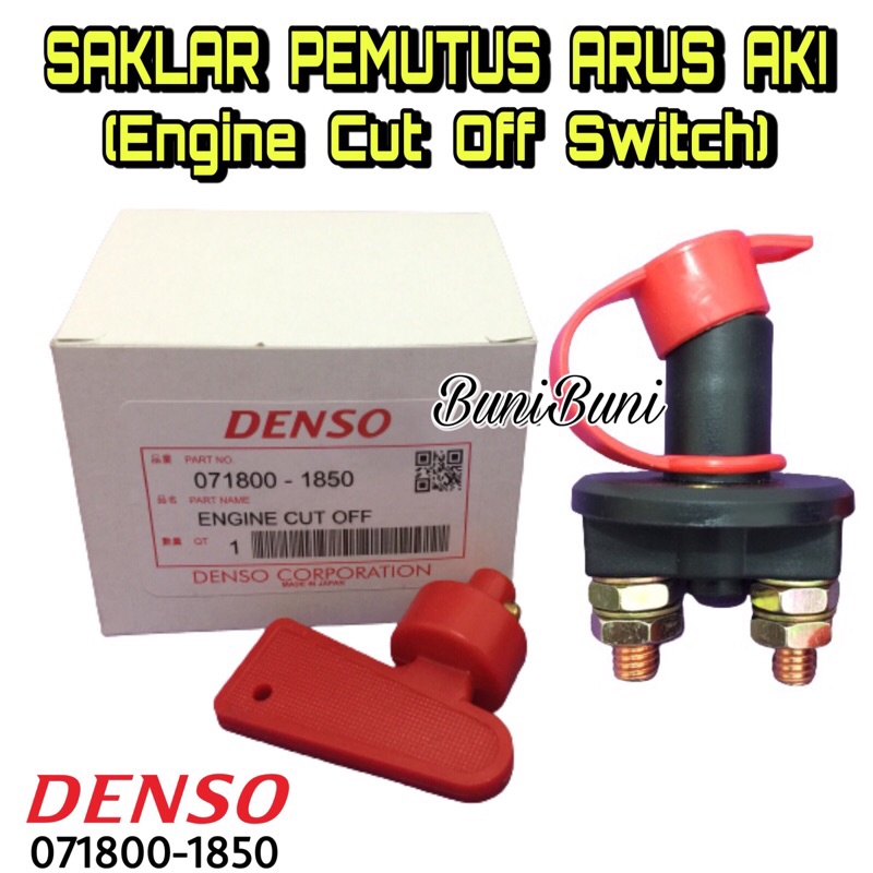 Jual Saklar / Switch Pemutus Arus Aki - Engine Cut Off / Battery Main ...