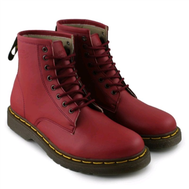 Jual Sepatu Boot pria Docmart/Doctor Martens - High boot - Outdoor boot ...
