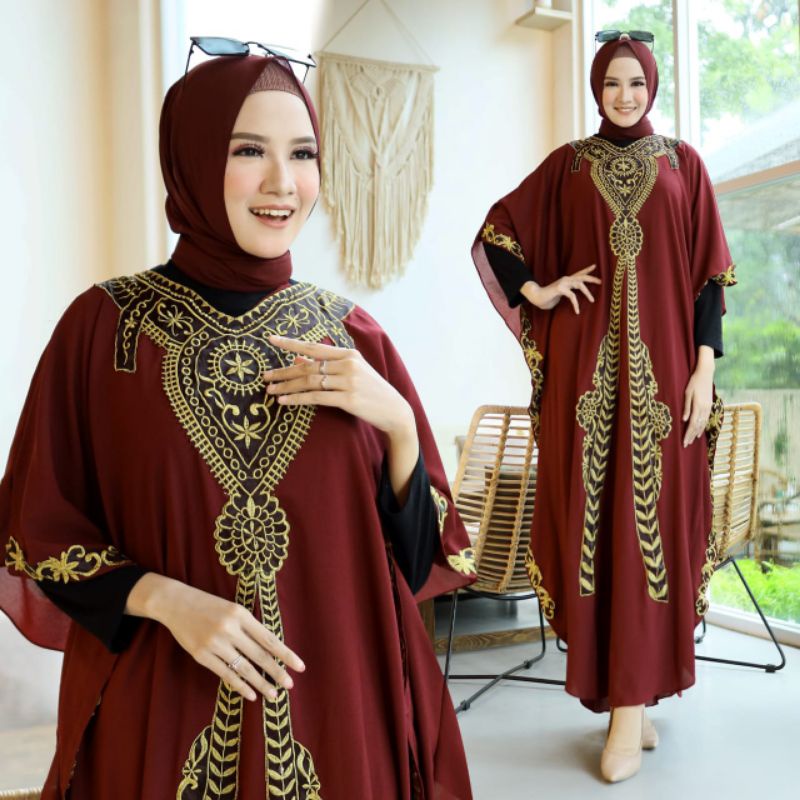 Jual Baju Gamis Wanita Terbaru Model Terbaru Maxi Rosilia Baju