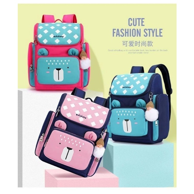 Jual Tas Ransel Sekolah anak Perempuan, Tas Sekolah anak Terbaru dan ...