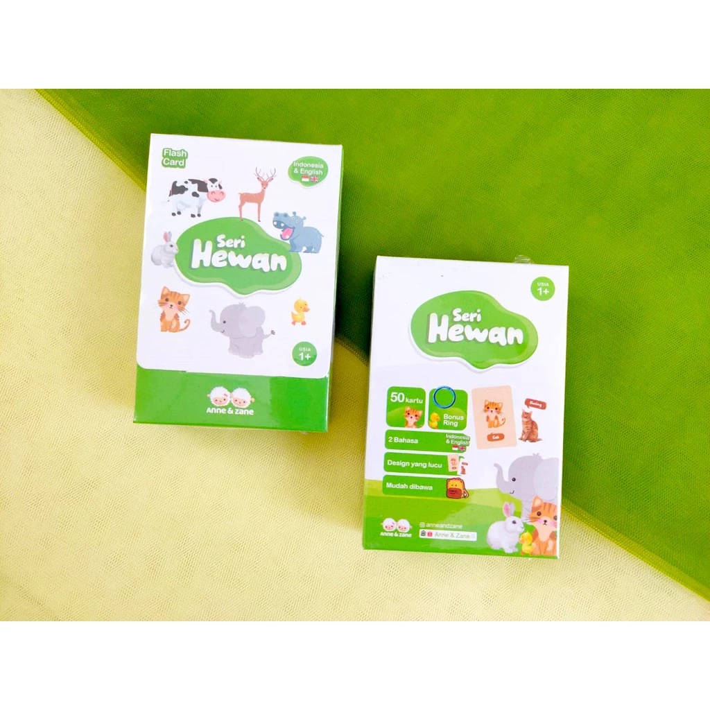 Flashcard seri hewan - 6