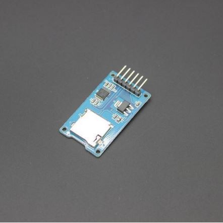Jual Micro SD card mini TF card reader module SPI interfaces | Shopee ...