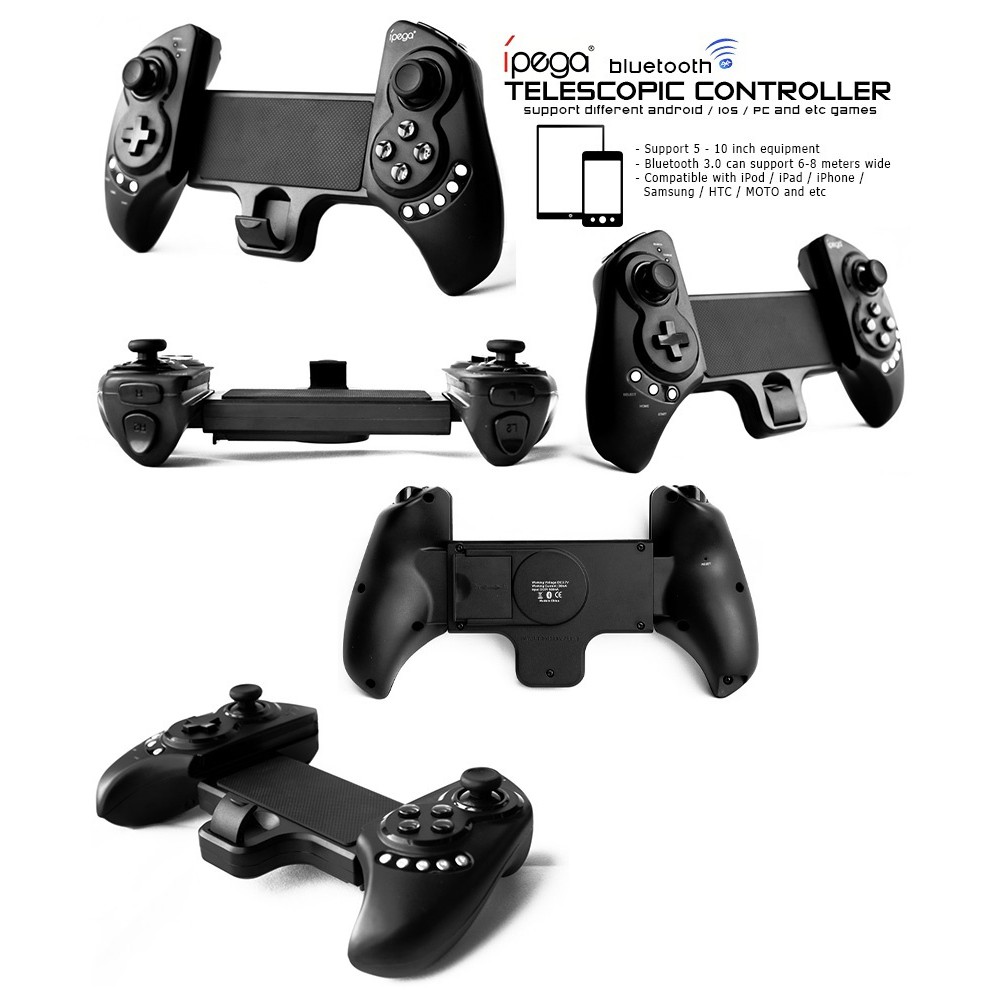 Jual Joystick Bluetooth Ipega PG-9023 Stick Gaming Gamepad Wireless HP ...