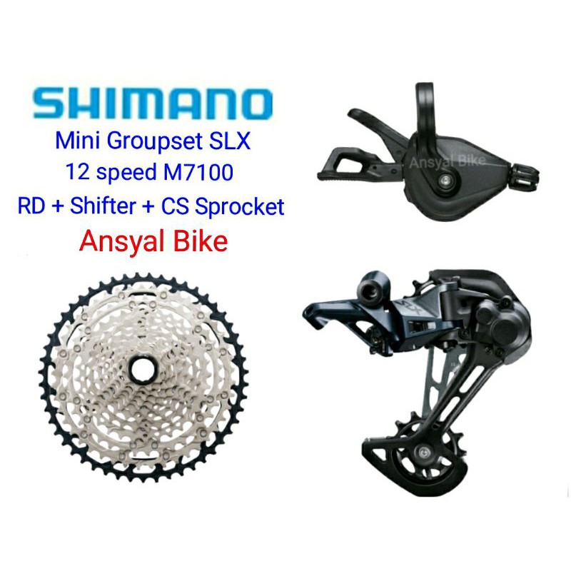 Harga groupset slx 12 hot sale speed