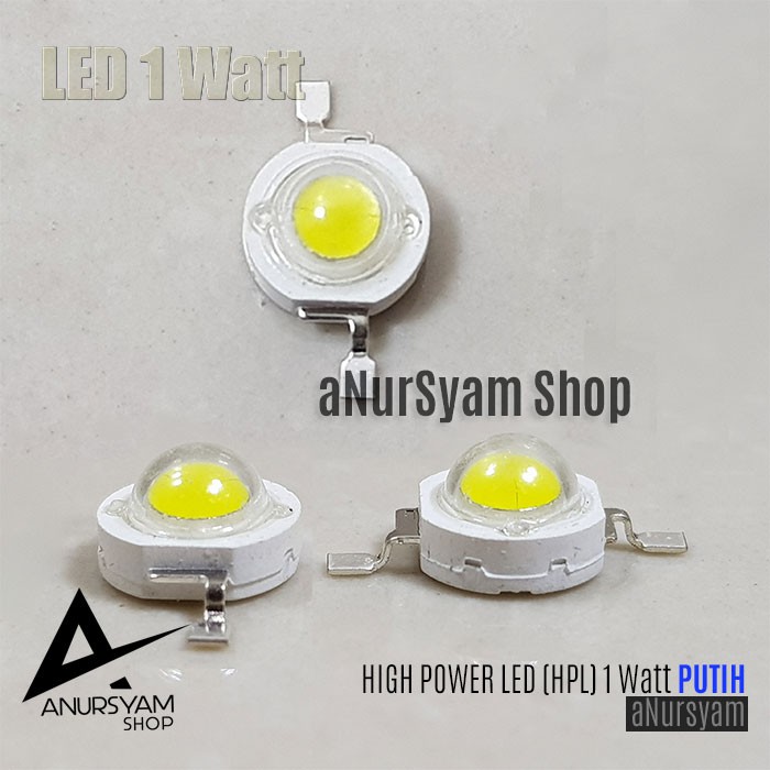 Jual HPL LED 1 Watt White / LED HPL 1 Watt Putih Shopee Indonesia