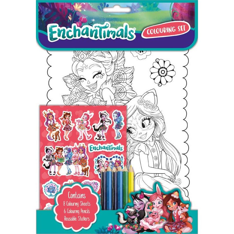 Jual Enchantimals Colouring Set | Shopee Indonesia