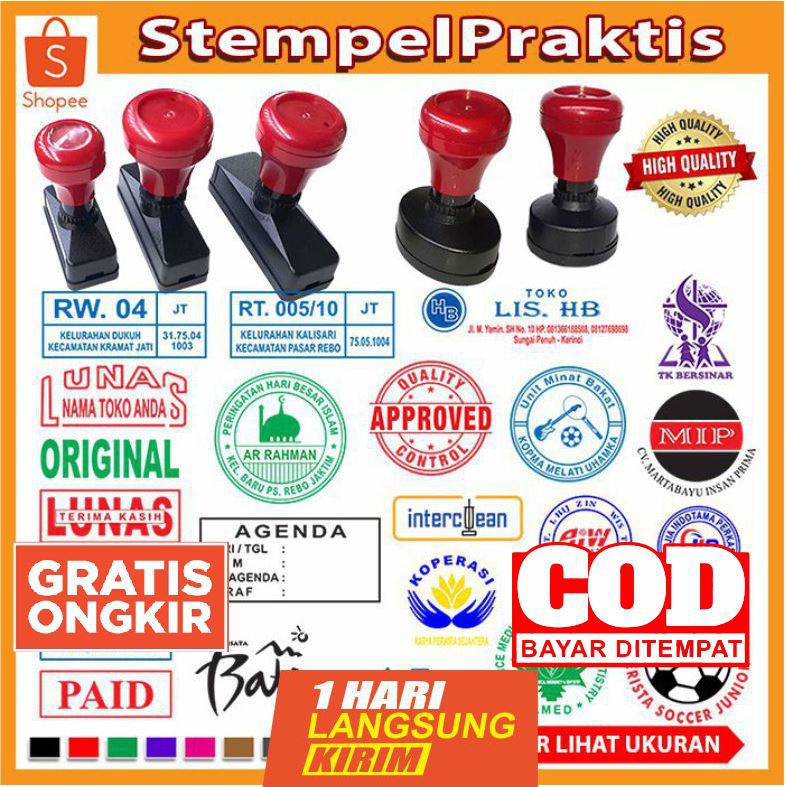 Jual Stempel Stempel Flash Stempel Perusahaan Stempel Toko Stempel Lunas Stempel Praktis