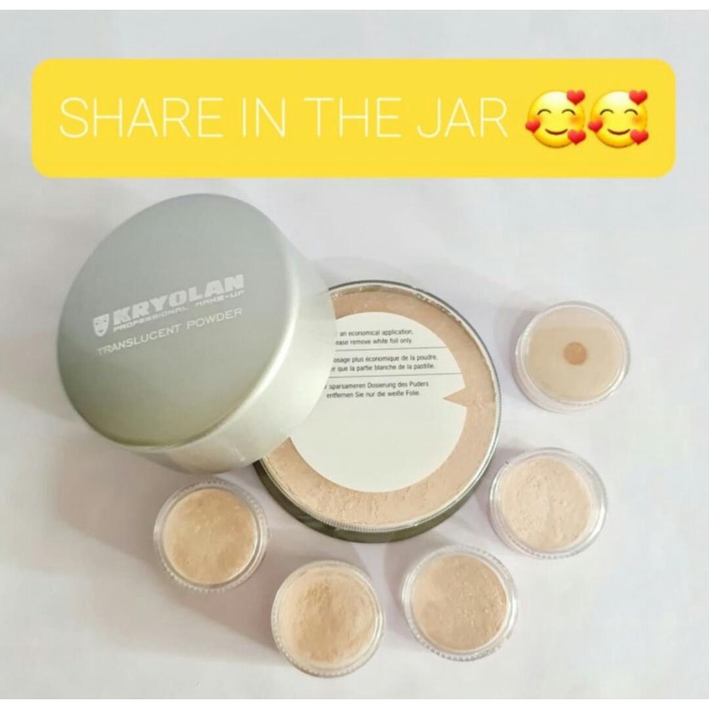 Jual Kryolan Translucent Powder 10gr Original Shopee Indonesia