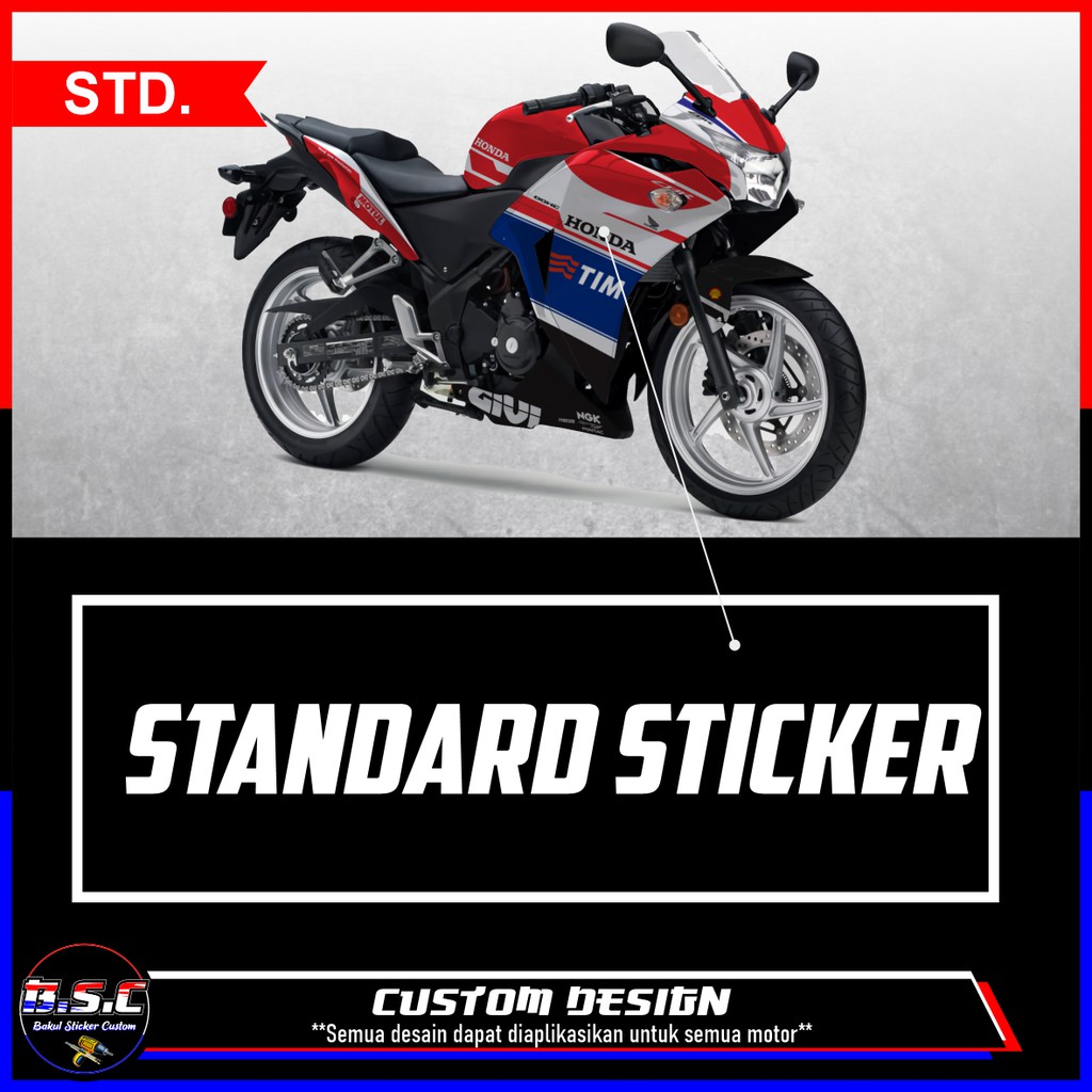 Jual Decal FULL BODY Sticker CBR CBU Thailand Motif Honda TIM | Shopee ...