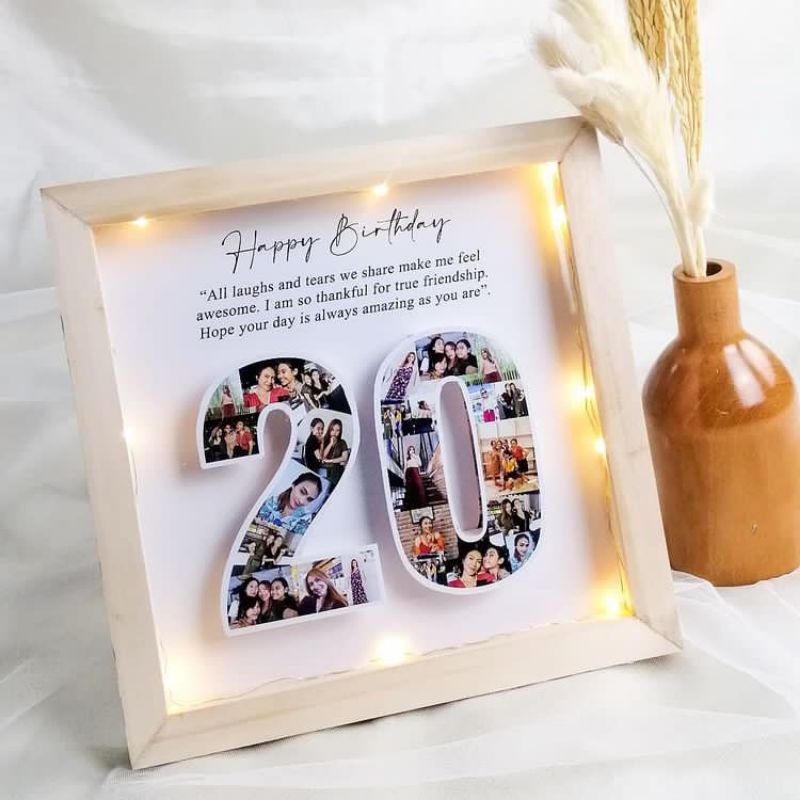Jual Kado Foto Frame Popup 3D Angka | Ultah wisuda anniv dll | Shopee ...