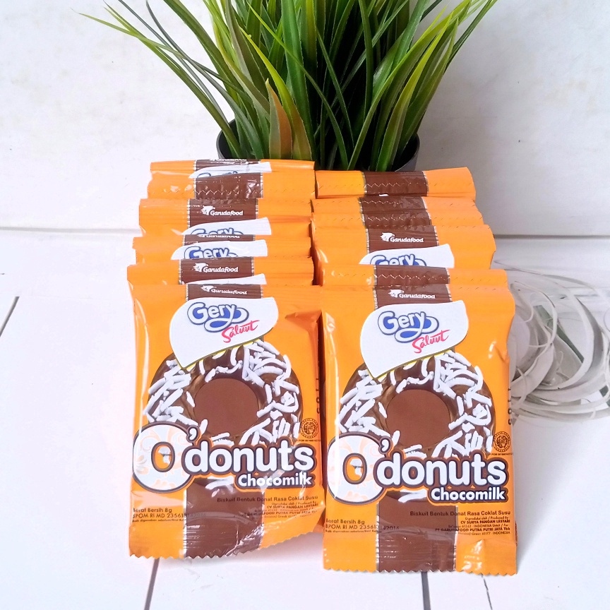 Jual Tk Kelapa Dua Gery Saluut Odonuts Chocomilk Renceng Isi 24pc Shopee Indonesia 9082