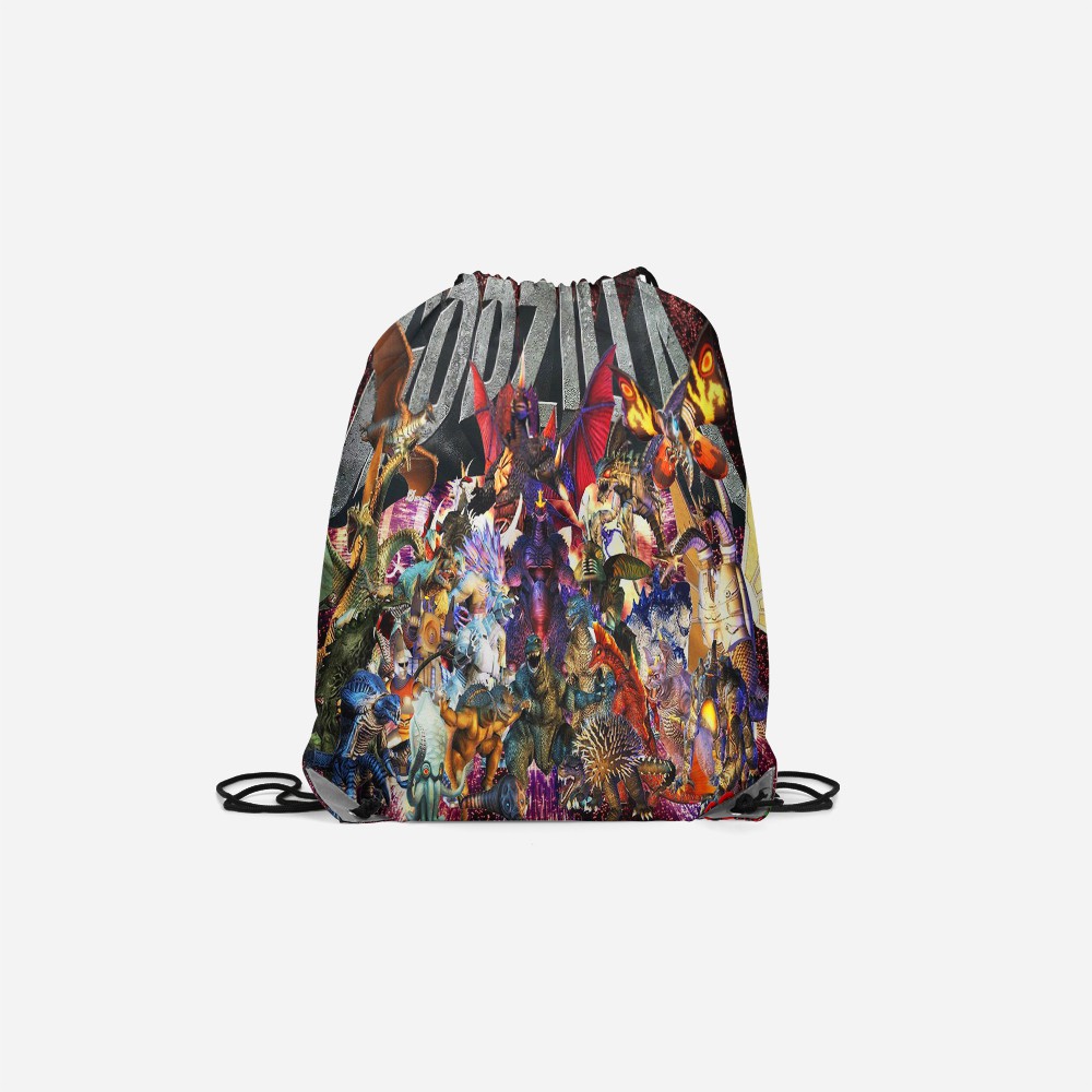Jual Tas serut / String bag GODZILLA 3D FullPrinting Terbaru Art 2 ...