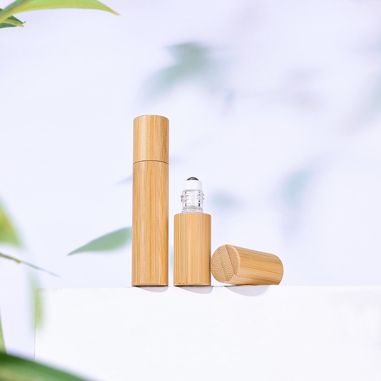 Jual Botol Roll On Kaca WOOD BAMBU Bottle Parfum Roller Refill ...