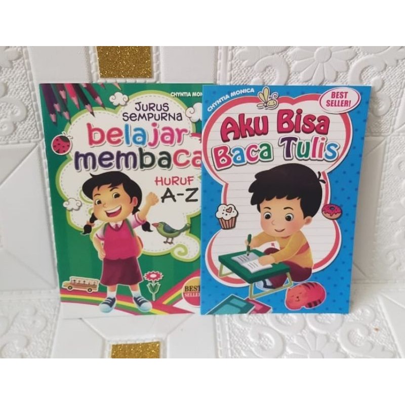 Jual Buku Belajar Membaca Dan Menulis 2 Pcs | Shopee Indonesia