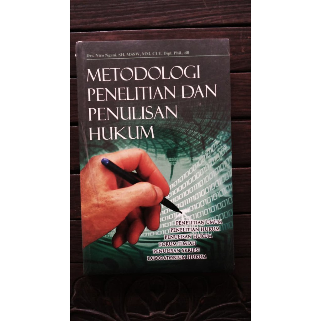 Jual Metodologi Penelitian dan Penulisan Hukum | Shopee Indonesia