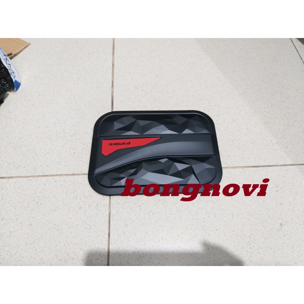 Jual Tank Cover Tutup Tangki Sigra Luxury Hitam Dop Shopee Indonesia