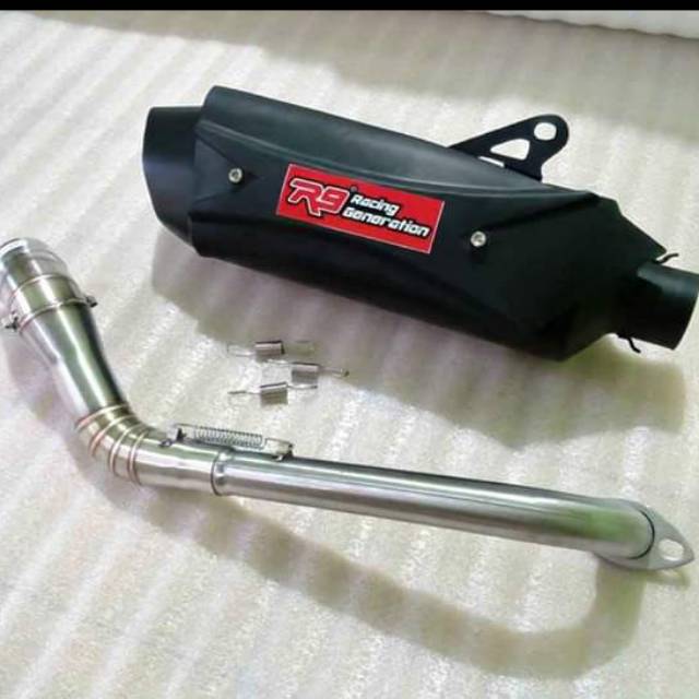Jual Knalpot racing mx king R9 misano untuk Nmax Aerox Pcx Vario MX ...