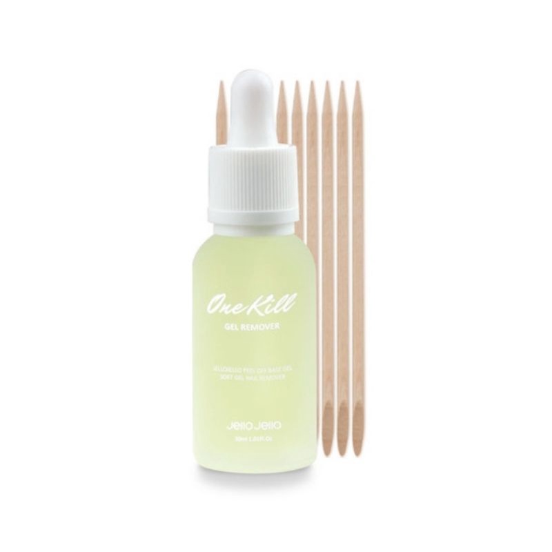 Jual JELLO JELLO One Kill Gel Remover Peel Off Base Gel Soft Remover Gel UV Nail Polish Shopee