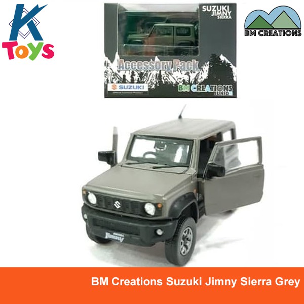 Jual BM Creations Suzuki Jimny Sierra Grey Diecast 136198 | Shopee