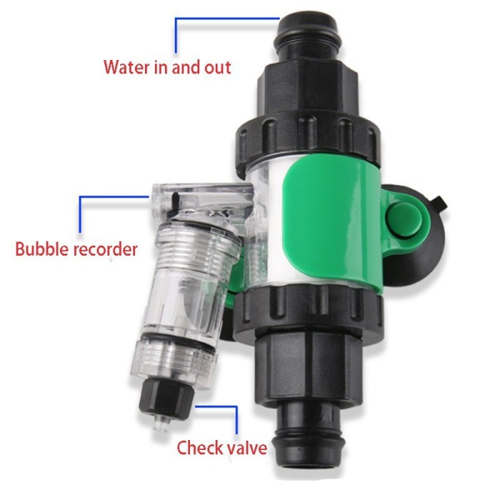 Jual Atman Inline Diffuser CO2 Eksternal Check Valve Bubble Counter 3 ...