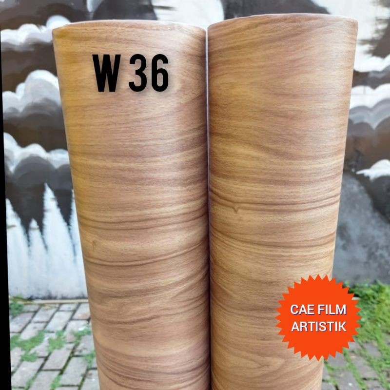 Jual Wallpaper Kayu Berserat Premium Stiker Lemari Meja Pintu Dinding