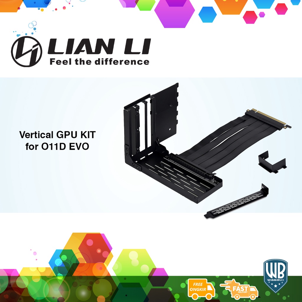 Jual Lian-li O11 Dynamic EVO Vertical GPU Kit PCIe LIAN LI