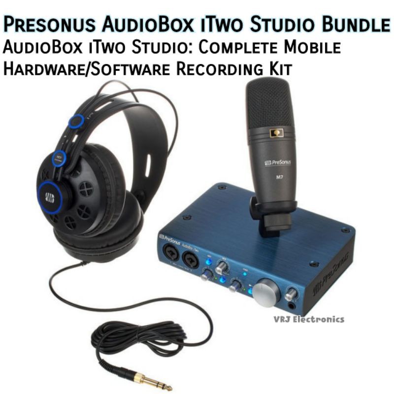 Jual Presonus AudioBox iTwo 2x2 Studio Bundle Soundcard Recording Audio ...