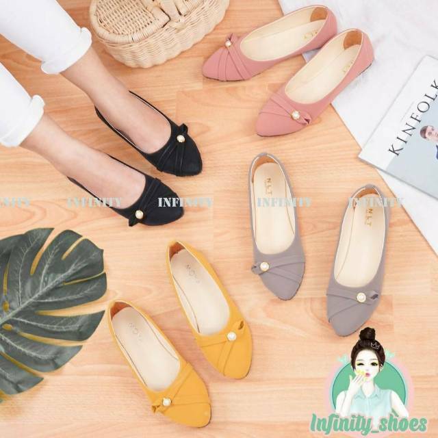 Flat store shoes shopee