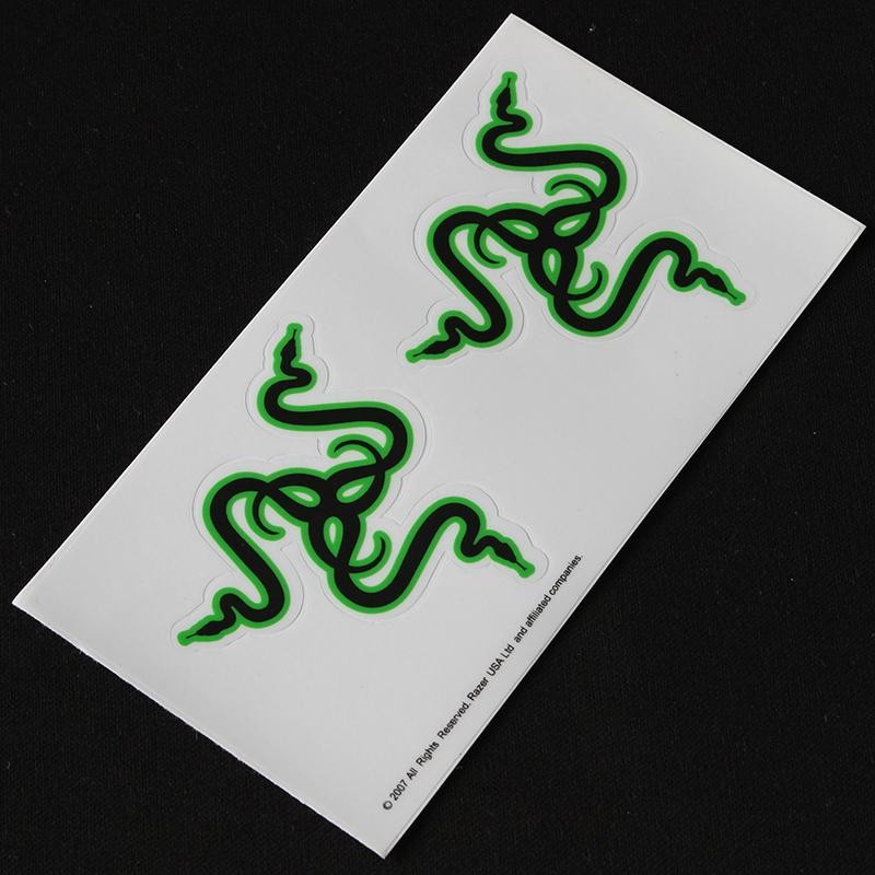 Jual Sticker Logo Razer Original - Copotan Dari Produk Razer ori 100% ...