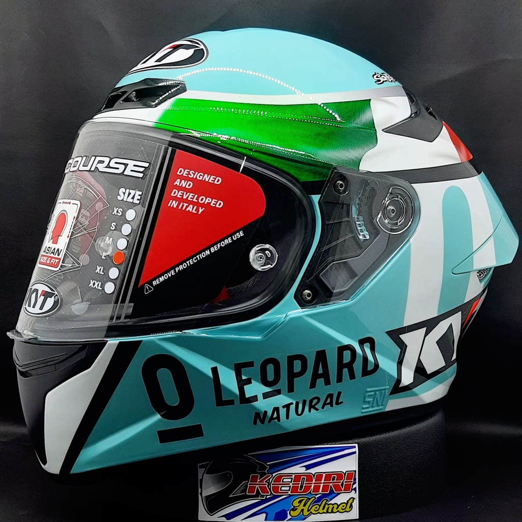 Jual Helm KYT TT COURSE DENNIS FOGGIA leopard ttc | Shopee Indonesia