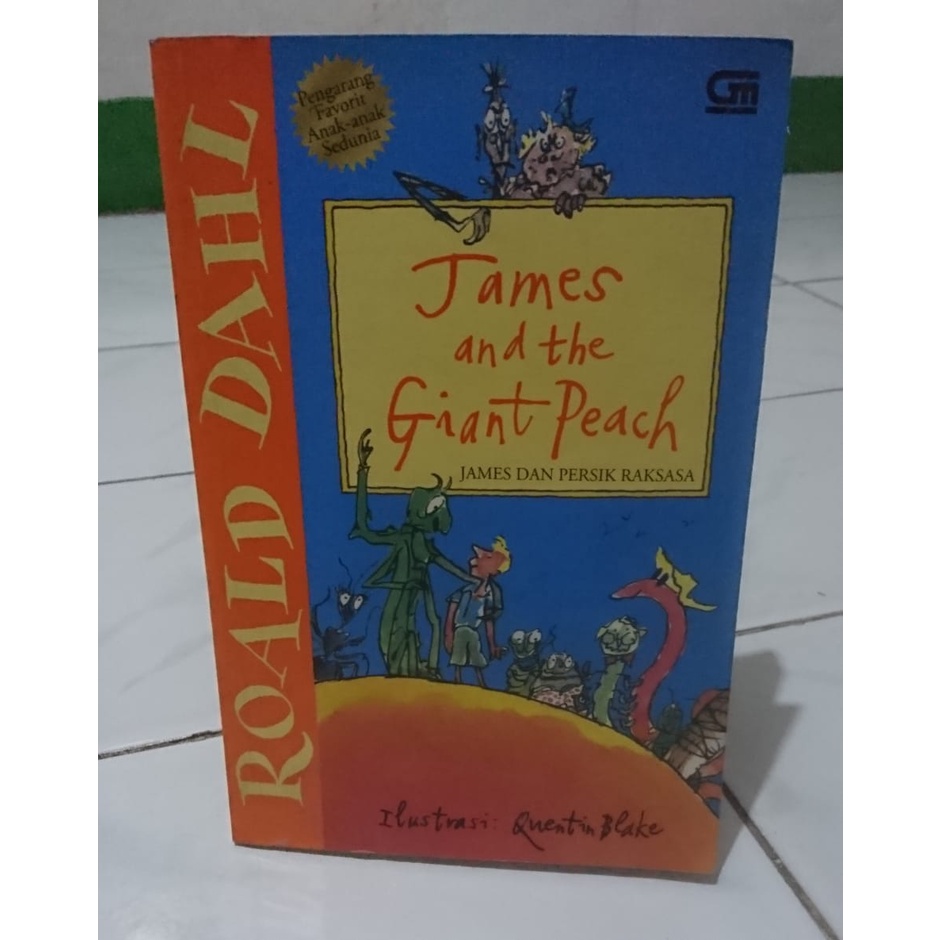 Jual Novel Roald Dahl - James and the giant peach | Shopee Indonesia