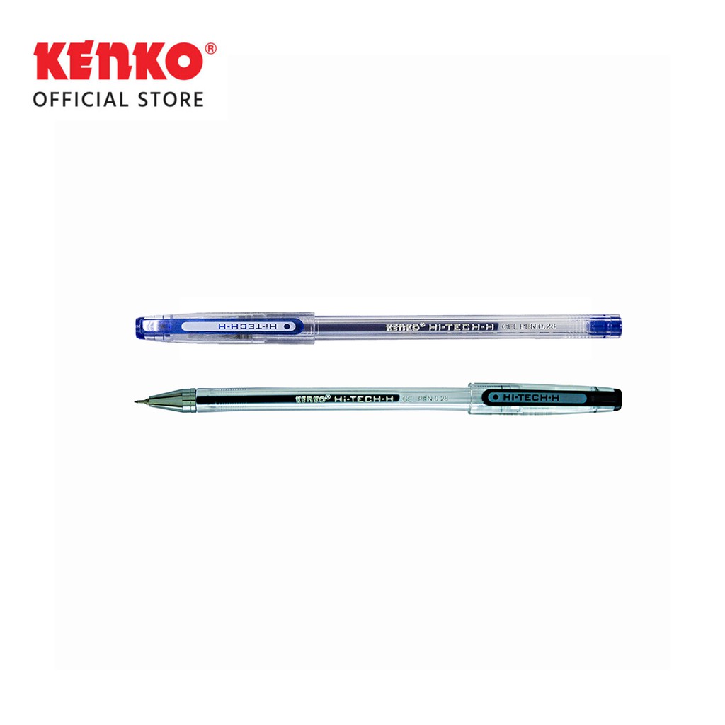 KENKO GEL PEN / Pulpen Jel / Pena Jel / Pen Tinta Hi-Tech-H 0.28 Mm (4)