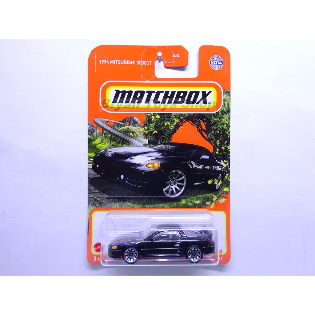 Matchbox Mitsubishi 3000GT Modellauto – 1994, Blau, 74/100, Miniatur-Sammlerstück