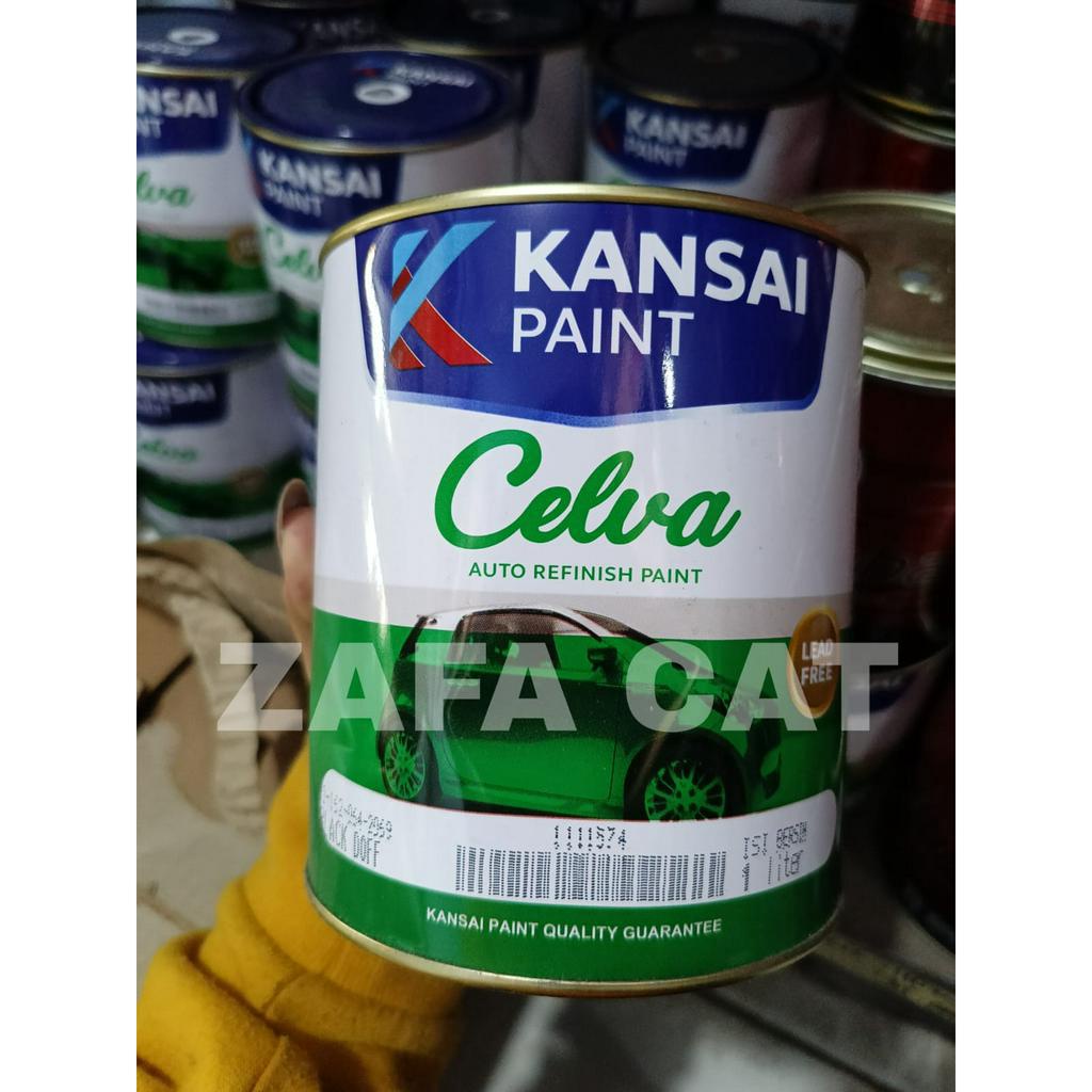 Jual Cat Kansai Celva Black Dooff - Cat Hitam - Cat Celva Black Doff ...