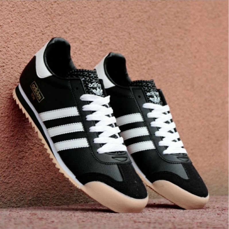 Adidas originals mens rom trainers outlet black/white/gum