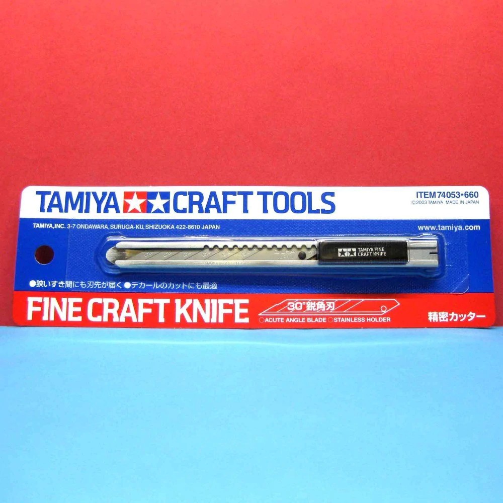 Jual Tamiya Fine Craft Knife Tamiya Cutter Tamiya 74053 Shopee Indonesia