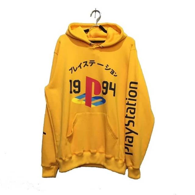 Playstation cheap yellow hoodie